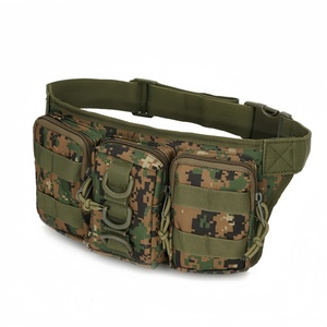 Factory Direct Tactical Fanny Pack - Men's Waist Belt Bag for <b>Camping</b> Hiking with Multi-Pockets - Product Image 4