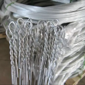 Prix pas cher galvanisé 12ga 10ft 21ft Quick Link Bale Wire Tie coton balle <span class=keywords><strong>fil</strong></span> simple boucle bale Tie <span class=keywords><strong>pour</strong></span> pneu - Product Image 3