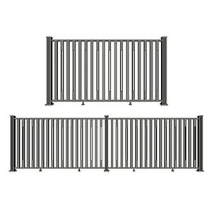 Kolayca monte çelik çit ferforje çit okulları/parklar güvenlik eskrim - Product Image 1