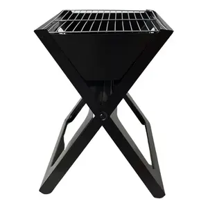 Parrilla Portátil Plegable de Carbón Shorbull para Acampar al Aire Libre, Senderismo, Picnic, Barbacoa, Construcción de Acero Inoxidable con Cubierta para Parrilla 2.6 - Product Image 3