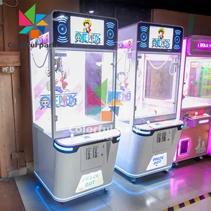 다채로운 parkhot 판매 고품질 장난감 기중기 기계 클로 기중기 기계 동전에 의하여 운영하는 게임