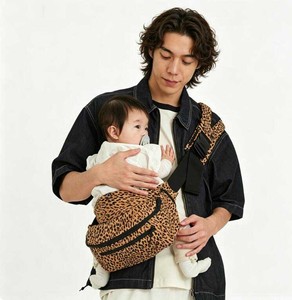 Portabebés Premium con <span class=keywords><strong>Asiento</strong></span> Ergonómico, Portabebés Tipo Sling para Recién Nacidos y Niños Pequeños, Correa Ajustable, Portabebés de Viaje con Bolsa de Cintura Desmontable - Product Image 4