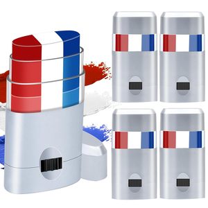 Peinture corporelle patriotique longue durée aux couleurs des drapeaux nationaux, bâton de <span class=keywords><strong>maquillage</strong></span> pour le visage, bâton de <span class=keywords><strong>maquillage</strong></span> pour les fêtes sportives - Product Image 5