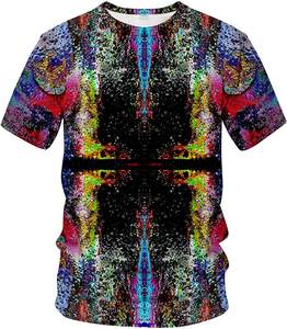 Fitspi Vente en gros de t-shirts unisexes imprimés en 3D, t-shirts psychédéliques et trippy, fournisseur de pulls à capuche de mode en provenance de Chine pour - Product Image 1