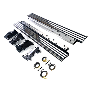 W464 <span class=keywords><strong>4X4</strong></span> Style marchepied latéral avec coin en Fiber de carbone sec pour classe G W463a G63 G500 pièces de Kit de carrosserie modifiées en aluminium - Product Image 2