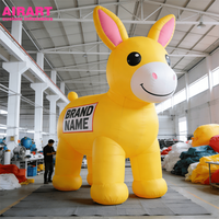 Ballon gonflable âne en promotion pour la décoration d'événements agricoles, âne gonflable promotionnel, âne publicitaire gonflable personnalisé