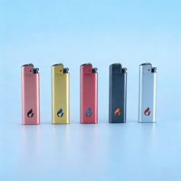 Briquet à silex classique de luxe en métal, rechargeable, coupe-vent, écologique, haute qualité, prix usine Chine, vente en gros