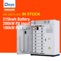 Contenedor de Almacenamiento de Energía para Microredes Deye MS-G215 100kW 215kWh, IP54, Híbrido Industrial para Exteriores, Distribuidor Autorizado Moge