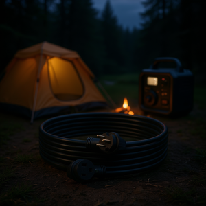 Cavo di Alimentazione 50A 6-50P a 6-50R, Prolunga per Generatore da 15 Metri, Cavo ad Alta Potenza 12500W 250V per Generatori - Product Image 2