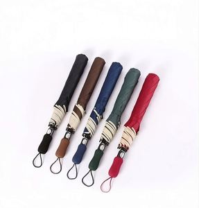 Factory Price <b>Large</b> Canopy Custom Golf <b>Umbrella</b> Dual Folding Waterproof Business <b>Umbrellas</b> with Logo for Branding Events - Product Image 3