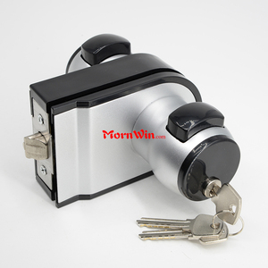 Doppelseitiges Türgriff schloss aus Zink legierung für links offenes Außentür-Außentür schloss aus Glas - Product Image 2