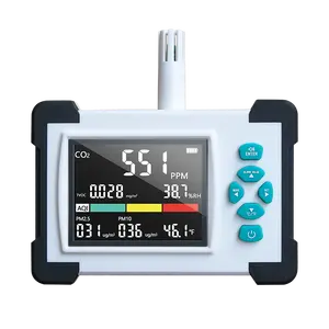 7 In 1 Multi Air Quality NDIR Sensor AQI TVOC PM2.5 HCHO CO2 Monitor Temperature Humidity