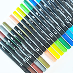 双尖毛笔记号笔套装快干艺术绘画儿童宽松包装礼品 - Product Image 4