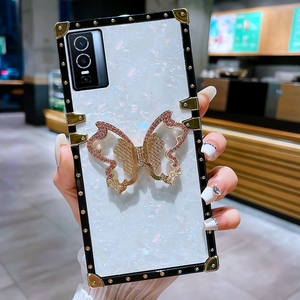 Pour <span class=keywords><strong>Huawei</strong></span> Mate <span class=keywords><strong>50</strong></span>/ Honor <span class=keywords><strong>50</strong></span> se/Nova 9 SE/P50 <span class=keywords><strong>Pro</strong></span> housse de téléphone avec un design papillon mignon - Product Image 1