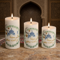 Lampes du Moyen-Orient et lanternes de Ramadan de Dubaï en gros, bougies LED pour la décoration des festivals
