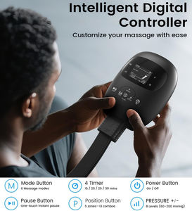 5 חדרים לוגו מותאם אישית משאבת לחץ טיפול בלחץ התאוששות מגפי מלא רגל רציף - Product Image 3