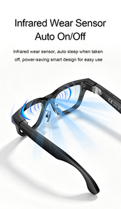 W660 AI Smart <b>Glasses</b> 20-megapixel HD <b>camera</b> Real Time Translation Touch Control Calls Music ENC noise cancellation - Product Image 2
