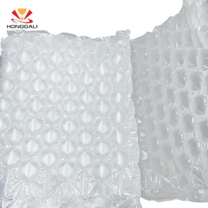 Inflatable Packaging Wholesale New Customized HDPE Material Air Bubble Cushion Bag Packaging Inflated Gourd Membrane Wrapping Roll