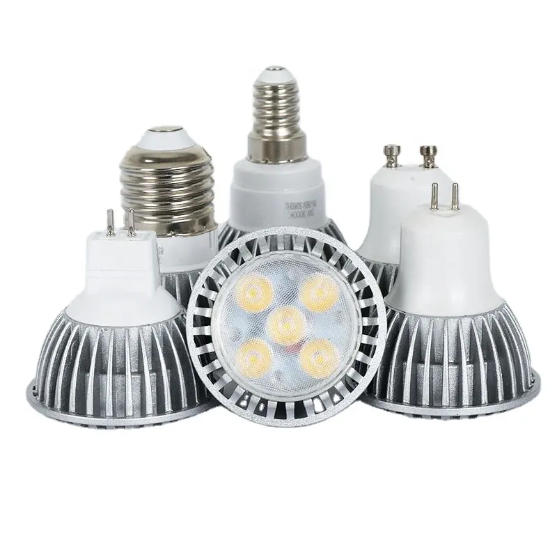 Alta Qualidade 5W 7W SMD Luz LED GU5.3 GU10 E11 E12 E14 E17 E27 Mini Lâmpada LED Spotlight