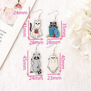 ชุดอะคริลิคฮาโลวีน OEM ODM สำหรับผู้หญิง ลายผีสุดหลอน น่ารัก แบบการ์ตูน - Product Image 2