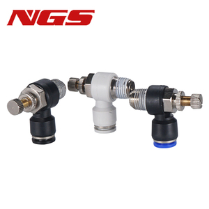 Vanne de contrôle pneumatique à sens unique SL, raccord de vanne de régulation d'air, connecteur SL4-M5 M6 SL6-01 8-03 10-04 12-02 - Product Image 5