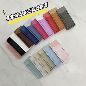 Étuis à ciseaux multicolores HR en cuir synthétique avec embouts de sécurité – Pochette de couture élégante et personnalisée pour artisans - Product Image 6