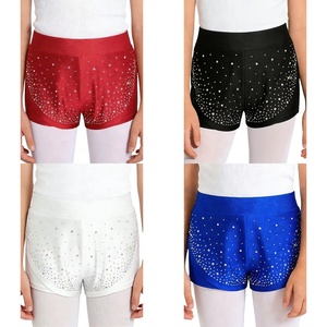 Shorts Deportivos para Niñas de 6 a 16 Años, para Gimnasia, Patinaje Artístico, Clases de Baile, Actuaciones en Escenario, Disfraz de Baile Latino - Product Image 1