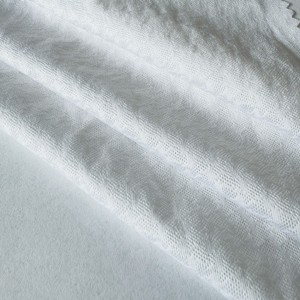 Tela de <span class=keywords><strong>Jersey</strong></span> de Ciclismo Ligera, Tejida y de Secado Rápido, 100% Poliéster <span class=keywords><strong>Jacquard</strong></span> Blanco para Prendas de Vestir, Hecho en China - Product Image 2