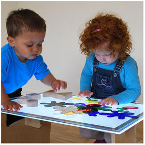 <span class=keywords><strong>Table</strong></span> de panneau de boîte à lumière de jouet d'autisme d'apprentissage de changement de couleur de RVB - Product Image 6