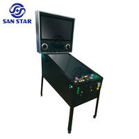 Flipperautomat balle rebondissante automatique flipper classique numérique virtuel 4k 49 pouces écran gumball flipper mécanique