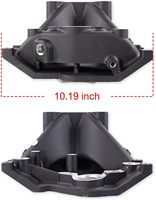 Collecteur d'admission Black Chevy SB 1996 et versions ultérieures Vortec, Air-Gap, Sigle Plane, Super Idle 3500-8000 tr/min