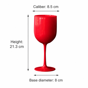 Gobelets en plastique PP incassables de 16 oz, verres à vin rouge sur <span class=keywords><strong>pied</strong></span>, verres à champagne pour mariages, bars et fêtes, pour boissons - Product Image 5
