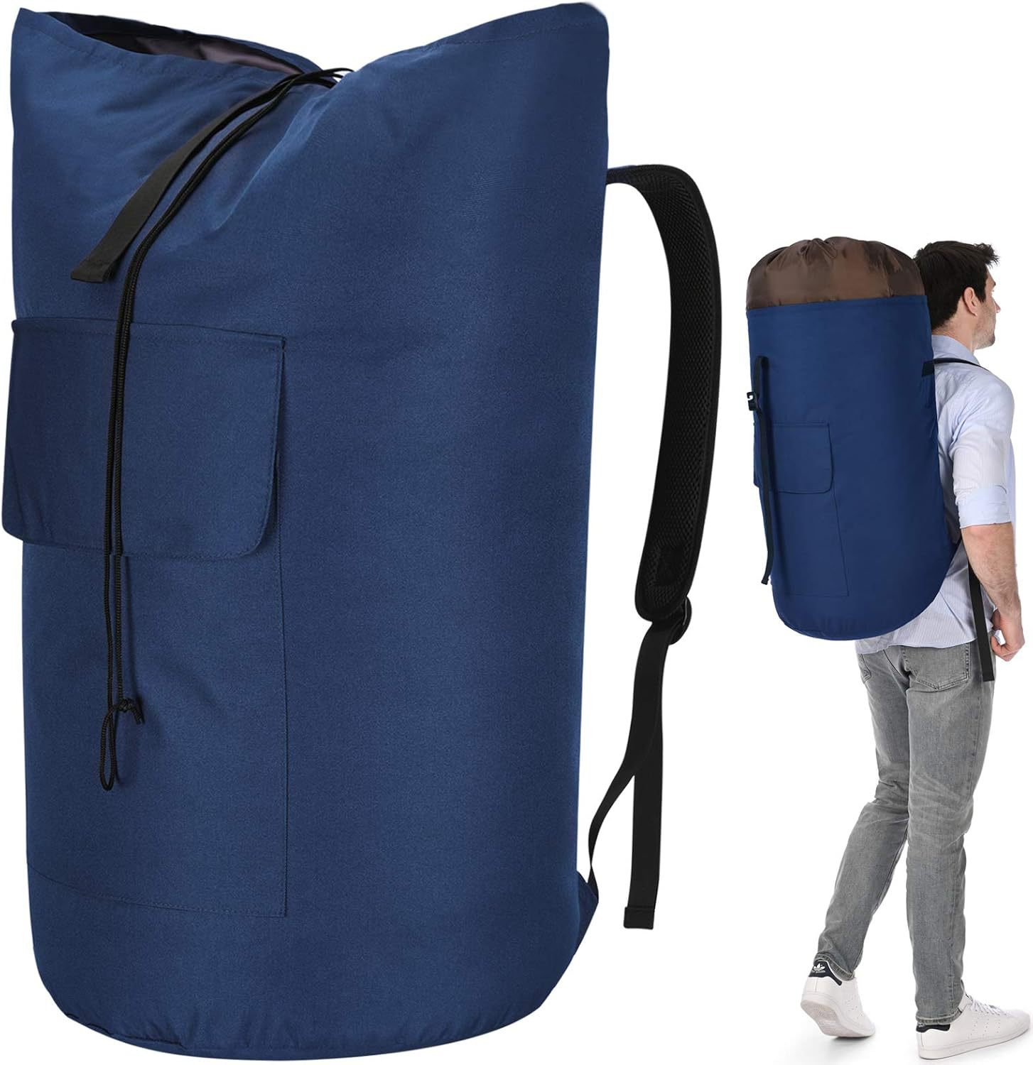 Bleu foncé - 38,1 longueur x 38,1 largeur x 71,1 hauteur cm