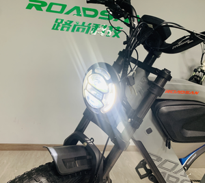 Vélo haute performance 1000W avec batterie au lithium intégrée et cadre en aluminium pour la conduite tout-terrain R8 PLUS Pneu large de 24 pouces D - Product Image 3