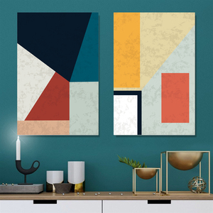 Abstract <strong>Shape</strong> Canvas <strong>Poster</strong> <strong>Geometric</strong> Simple Wall Art Print Nordic Home Decor Oil Painting on Canvas <strong>Posters</strong> Print Art Picture - Product Image 2