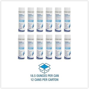 Limpiador de Vidrios Boardwalk 341ACT con Aroma Dulce, 18.5 Oz. Lata de Aerosol Desechable, Caja de 12 Unidades - Product Image 2