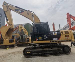 Excavadora hidráulica sobre orugas CAT 325C de segunda mano Original de Japón, excavadora Caterpillar 325C usada en Stock para la venta - Product Image 3