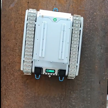 Small Electric Magnetic tank Crawler Wall Climbing Robot