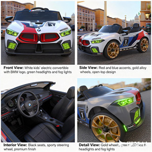 <span class=keywords><strong>Voiture</strong></span> électrique pour enfants sur le thème du sport automobile - <span class=keywords><strong>Voiture</strong></span> jouet de style course à deux places - Product Image 3