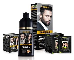 Champú para teñir el cabello 3 en 1, champú herbal para teñir el cabello para mujeres y hombres, bueno para cubrir el champú para cabello gris - Product Image 6
