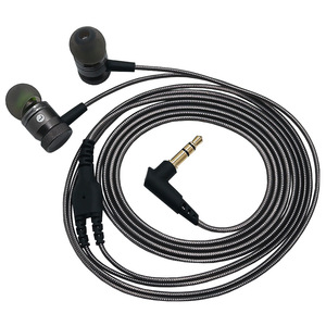 Metal <b>Wired</b> In Ear Headphones 3.5mm With Mic And Remote Control For Mobile Phone Use - Product Image 5