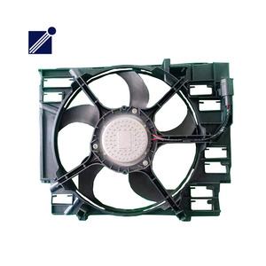 Para <span class=keywords><strong>BMW</strong></span> 5 Series E60 2002-2009 400W OE 17428508251 Ventilador de refrigeración del coche Conjunto de ventilador de refrigeración del radiador del motor - Product Image 3