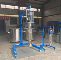 Homogénéisateur de levage à grande vitesse mélangeur de chauffage électrique mélangeur de Sauce à crème mélangeur d'émulsifiant dispersant à cisaillement élevé