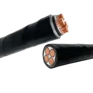 WICAI grosir kabel daya lapis baja 4c 120mm2 120mm kabel isolasi XLPE konduktor tembaga bawah tanah