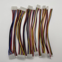 Assemblage de câbles personnalisé professionnel avec connecteur femelle 2,54 mm 2/3/4/5/6 broches SH JST ZH PH XH avec indice de protection IP65/IP67/IP68, sertissage artisanal
