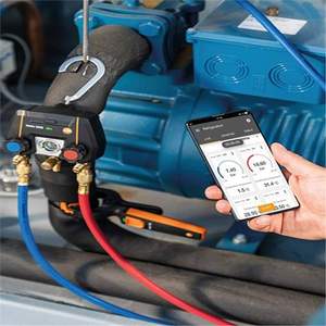 เครื่องวัดน้ำยาทำความเย็นดิจิตอล Testo Testo550S รุ่น 557S อุปกรณ์ทดสอบฟลูออไรด์สำหรับเครื่องปรับอากาศ ความแม่นยำสูง มาตรฐาน IP67 รับประกัน 1 ปี - Product Image 4