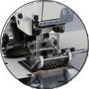 Máquina de coser de doble pespunte plano Kansai DLR1509P de 4 a 6 agujas para cinturillas de alta resistencia - Product Image 5