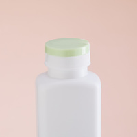 Bouteille vide en plastique pour capsules, conteneur blanc pour vitamines, 90ml 100ml 120ml 150ml, flacon pour médicaments et pilules pour animaux de compagnie, pour soins personnels