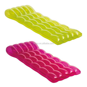 La <span class=keywords><strong>piscina</strong></span> gonfiabile galleggia la stuoia galleggiante dell'acqua gonfiabile trasparente del salotto della zattera - Product Image 1