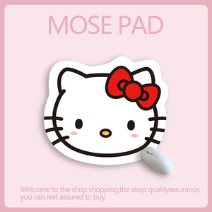 Tapis de souris en caoutchouc antidérapant écologique, de forme irrégulière, avec motif Hello Kitty personnalisé. - Product Image 5